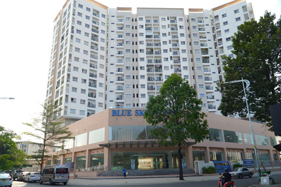 Chung cư nh&agrave; ở x&atilde; hội Blue Sky Tower tại khu d&acirc;n cư B&igrave;nh Trưng Đ&ocirc;ng, TP Thủ Đức, TP HCM