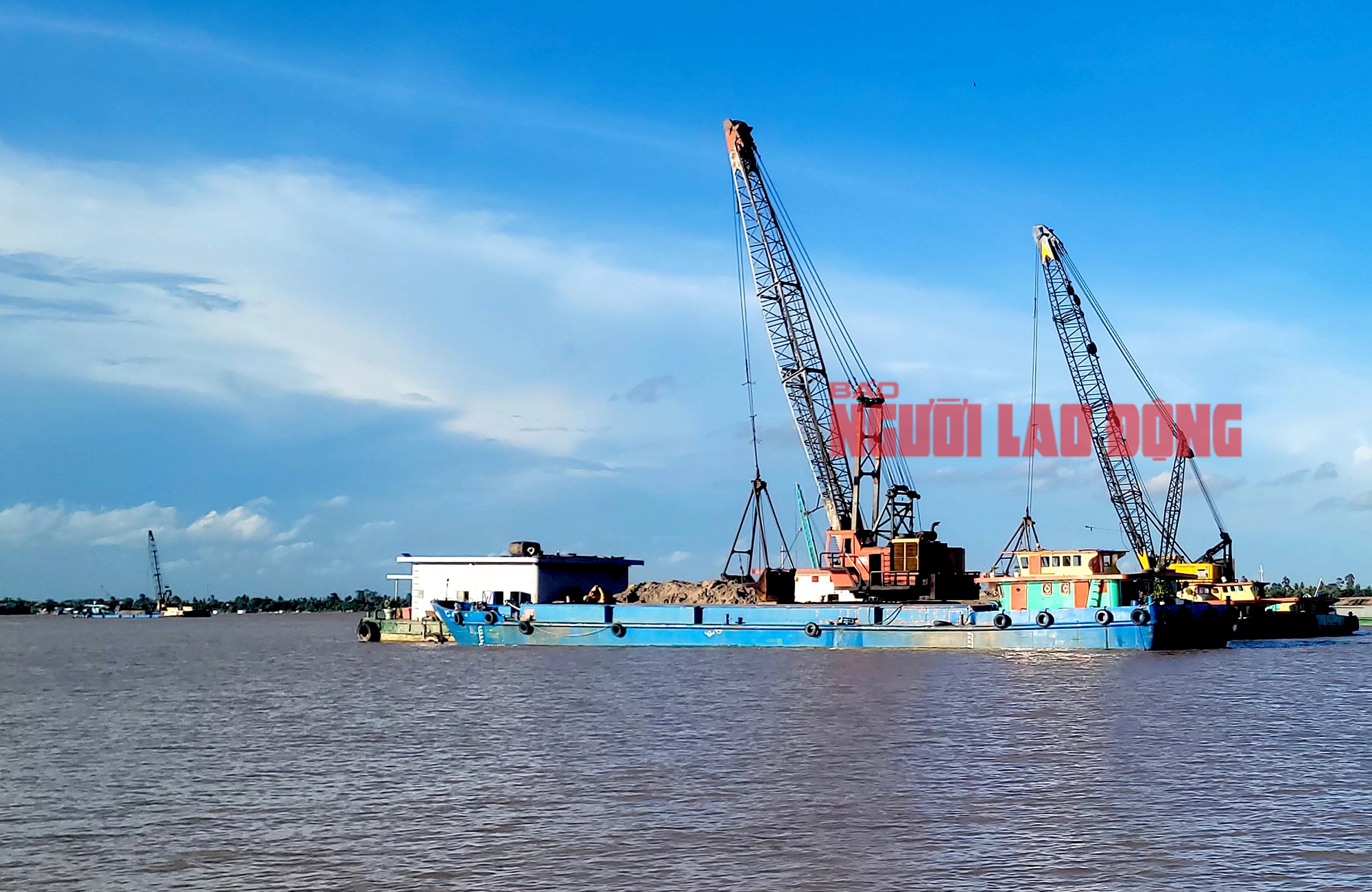 An Giang tạm dừng hàng loạt khu mỏ khai thác cát- Ảnh 1.