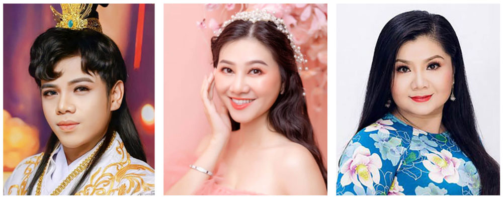 Nghệ sĩ Ho&agrave;ng Hải,  NSND Quế Tr&acirc;n, NSƯT T&uacute; Sương. (Ảnh do nh&acirc;n vật cung cấp)