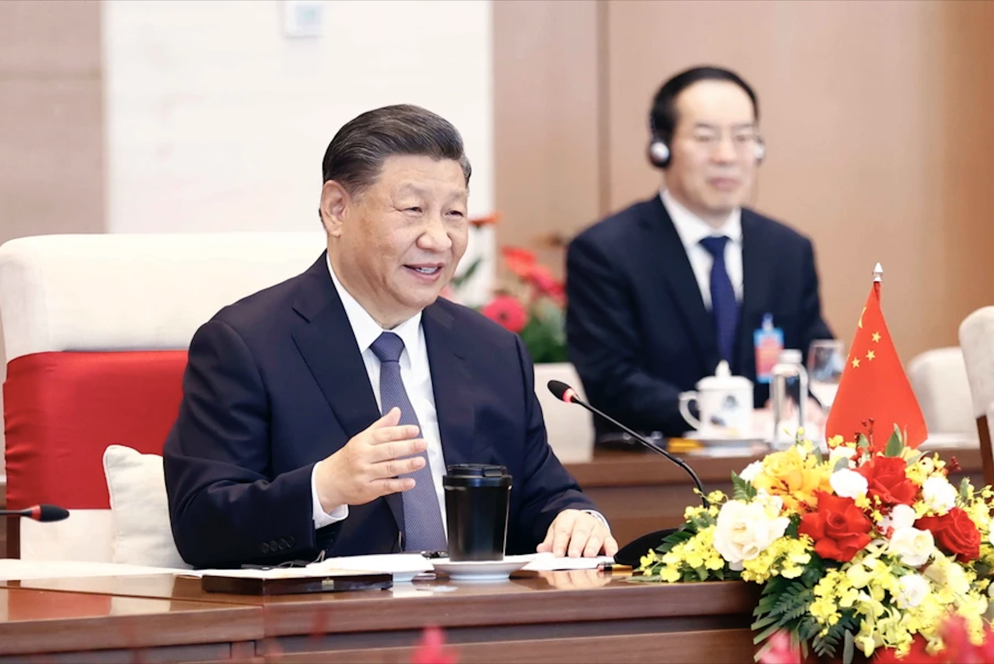 Chủ tịch Quốc hội Vương Đình Huệ hội kiến Tổng Bí thư, Chủ tịch Tập Cận Bình- Ảnh 8.