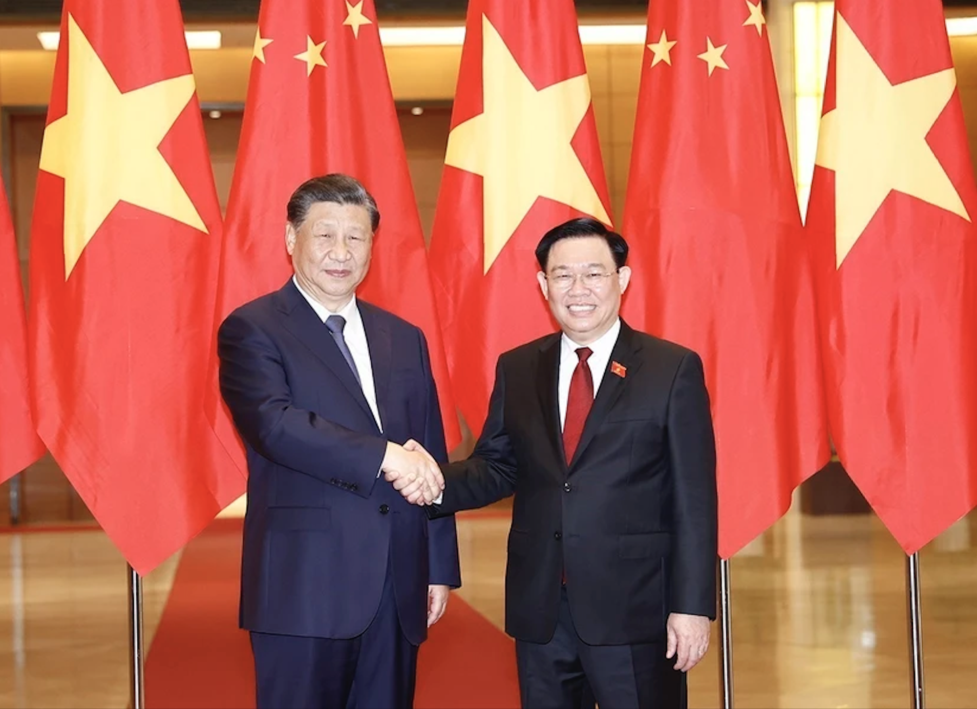 Chủ tịch Quốc hội Vương Đình Huệ hội kiến Tổng Bí thư, Chủ tịch Tập Cận Bình- Ảnh 4.