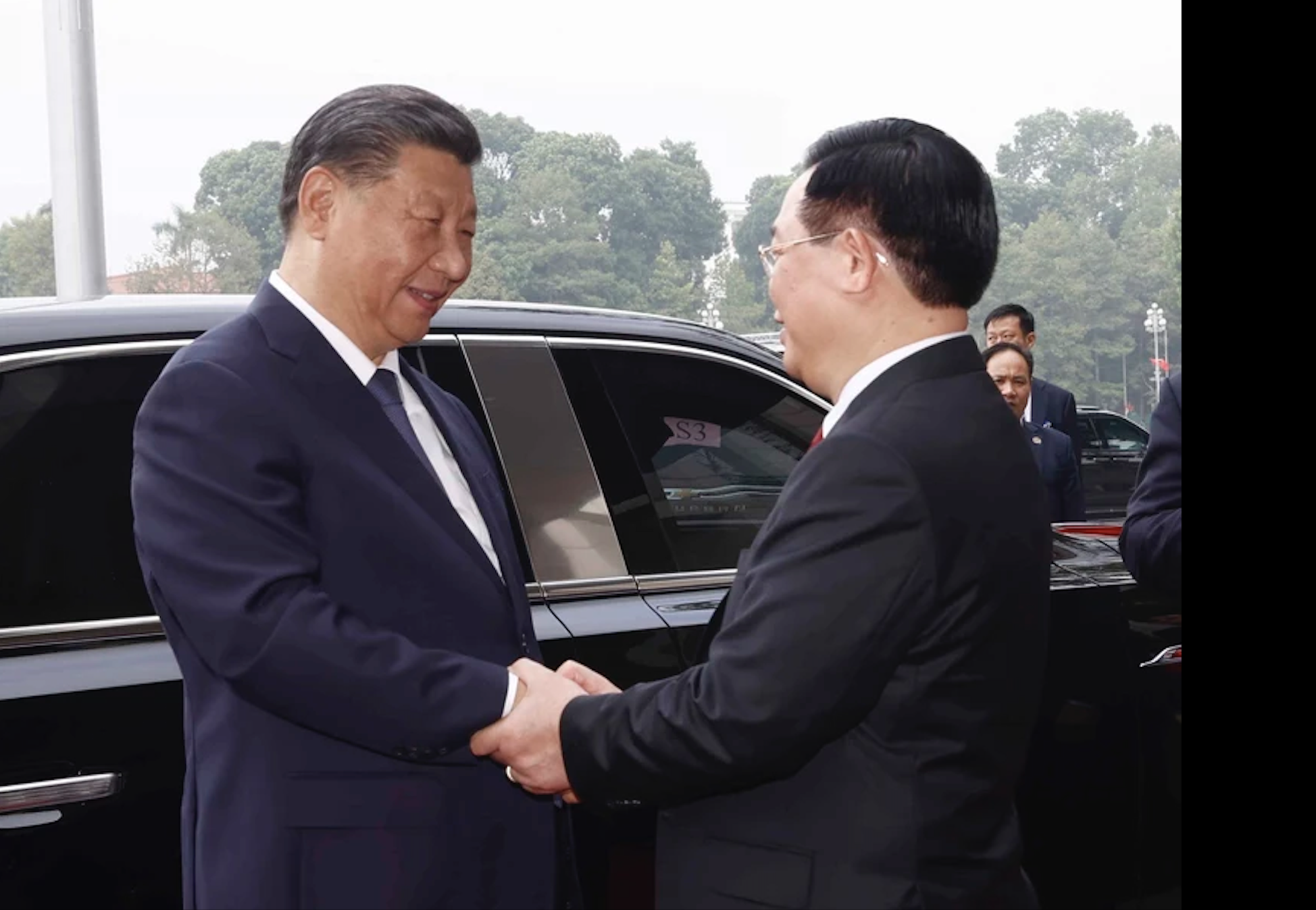 Chủ tịch Quốc hội Vương Đình Huệ hội kiến Tổng Bí thư, Chủ tịch Tập Cận Bình- Ảnh 1.