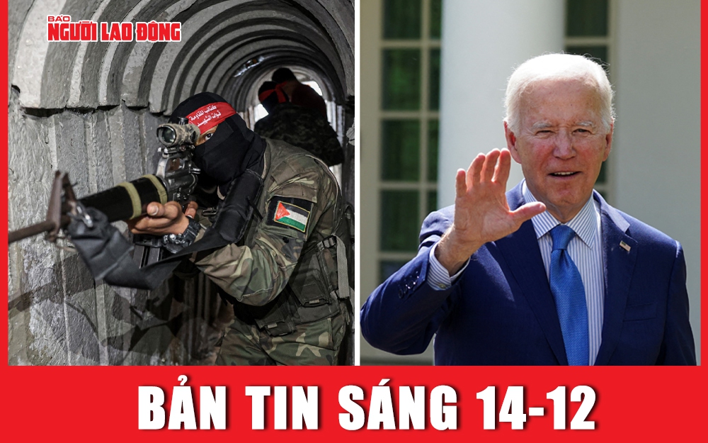 Bản tin sáng 14-12: Israel bơm nước vào đường hầm ở Gaza có hiệu quả?