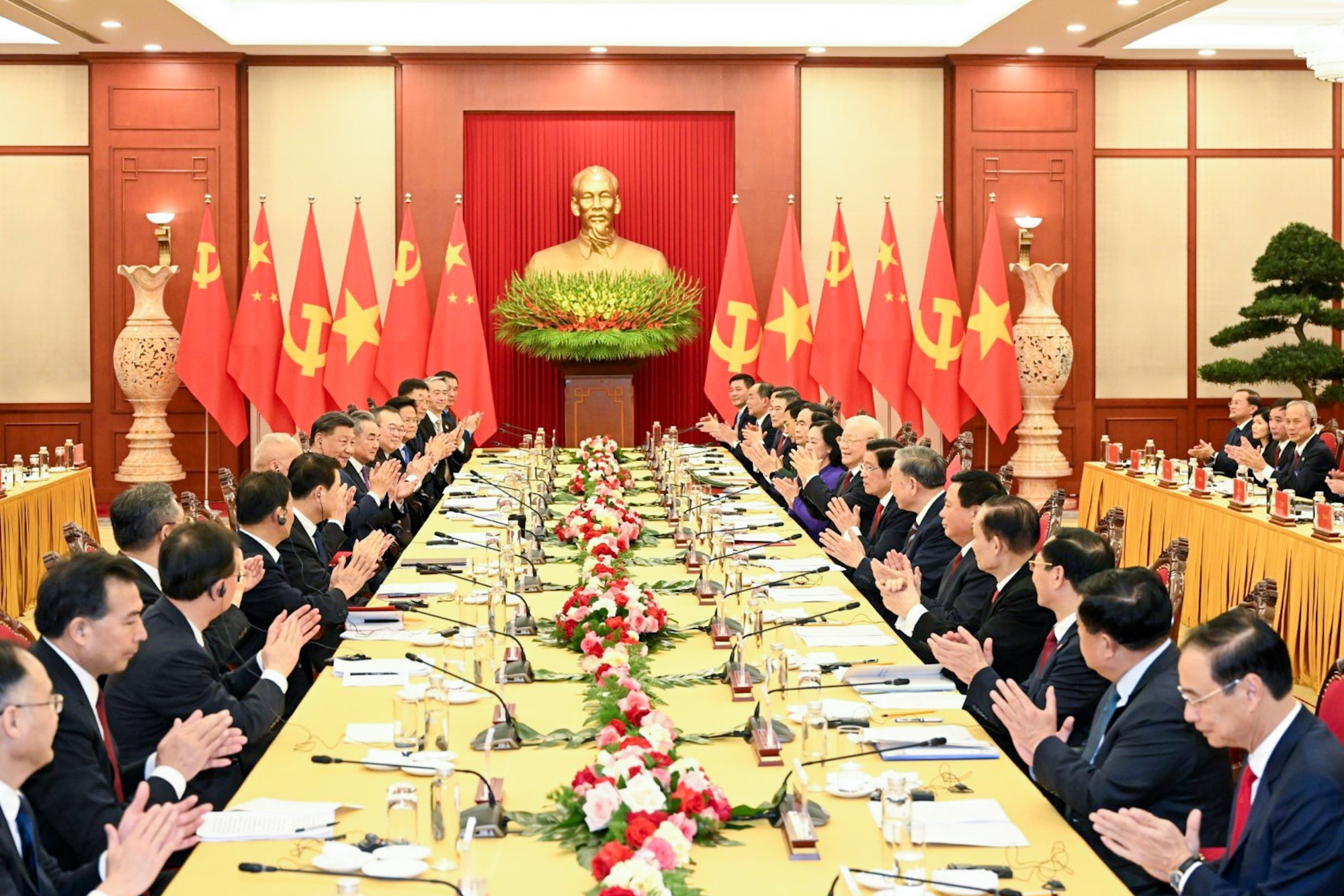 Toàn văn Tuyên bố chung Việt Nam - Trung Quốc- Ảnh 3.