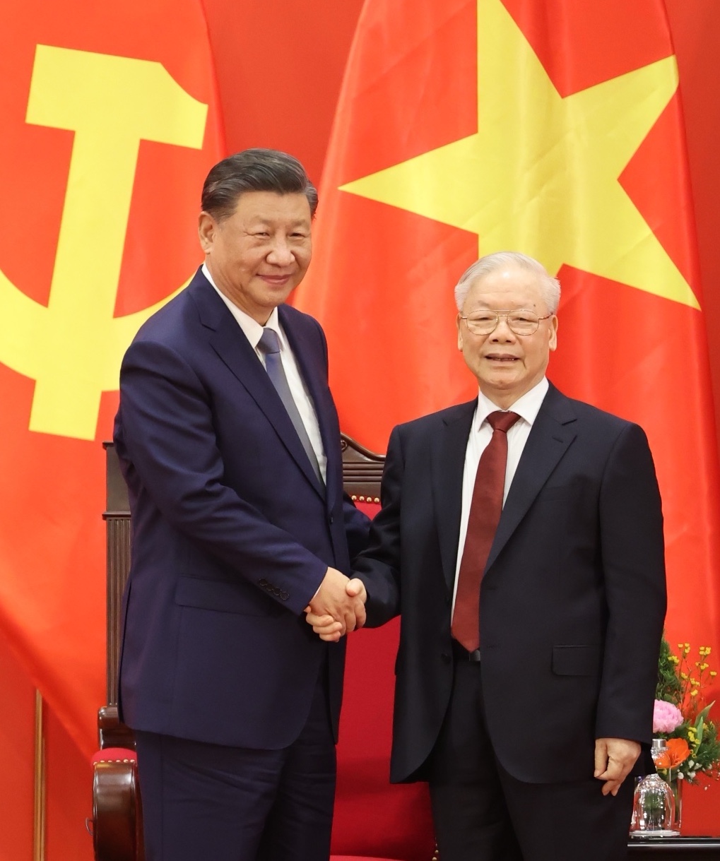 Tổng B&iacute; thư Nguyễn Ph&uacute; Trọng v&agrave; Tổng B&iacute; thư, Chủ tịch Tập Cận B&igrave;nh gặp nh&acirc;n sĩ, thế hệ trẻ- Ảnh 3.
