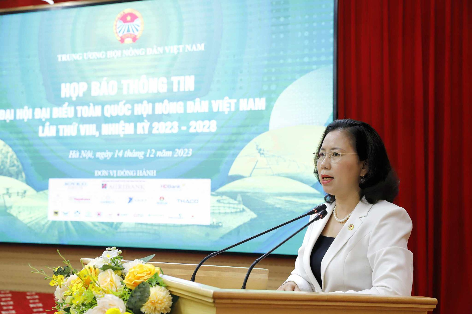 Đại hội đại biểu to&agrave;n quốc Hội N&ocirc;ng d&acirc;n Việt Nam lần thứ VIII, nhiệm kỳ 2023-2028 sẽ được tổ chức từ ng&agrave;y 25 đến 27-12-2023