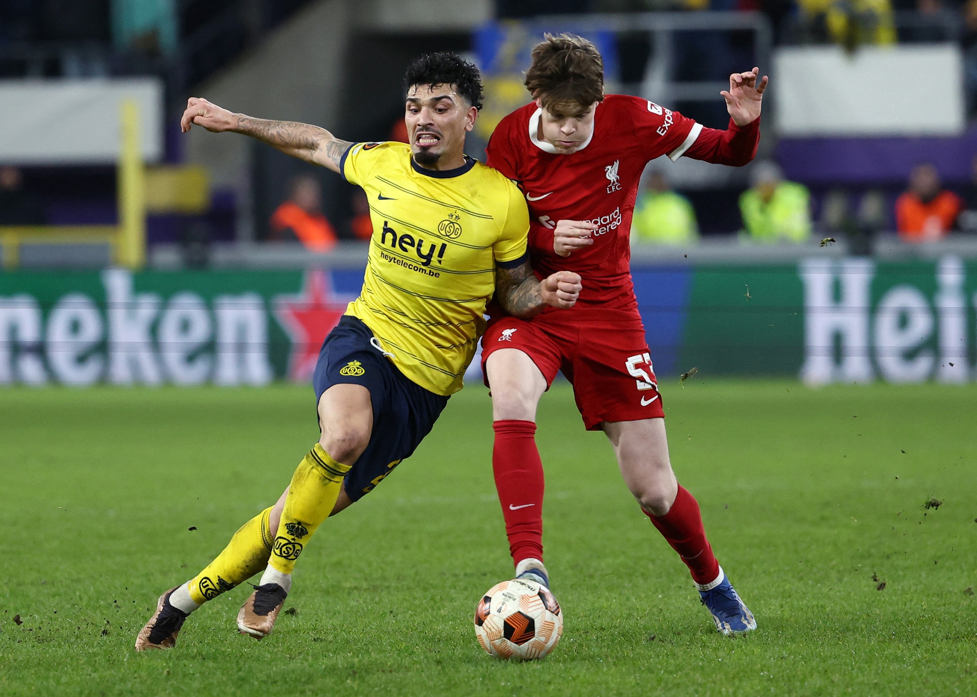 Thua đối thủ vô danh Union Saint-Gilloise, Liverpool vẫn sáng cửa vô địch Europa League- Ảnh 1.