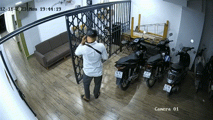trộm xe m&aacute;y