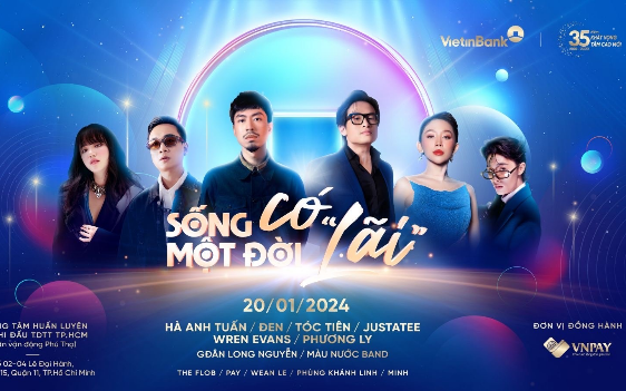 VietinBank tặng 25.000 vé miễn phí tham gia concert tại TP. Hồ Chí Minh