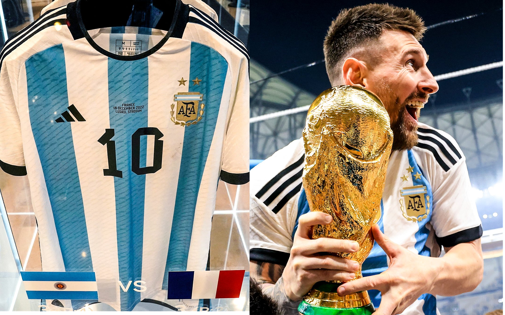 Áo đấu của Messi tại World Cup 2022 có giá hàng triệu USD