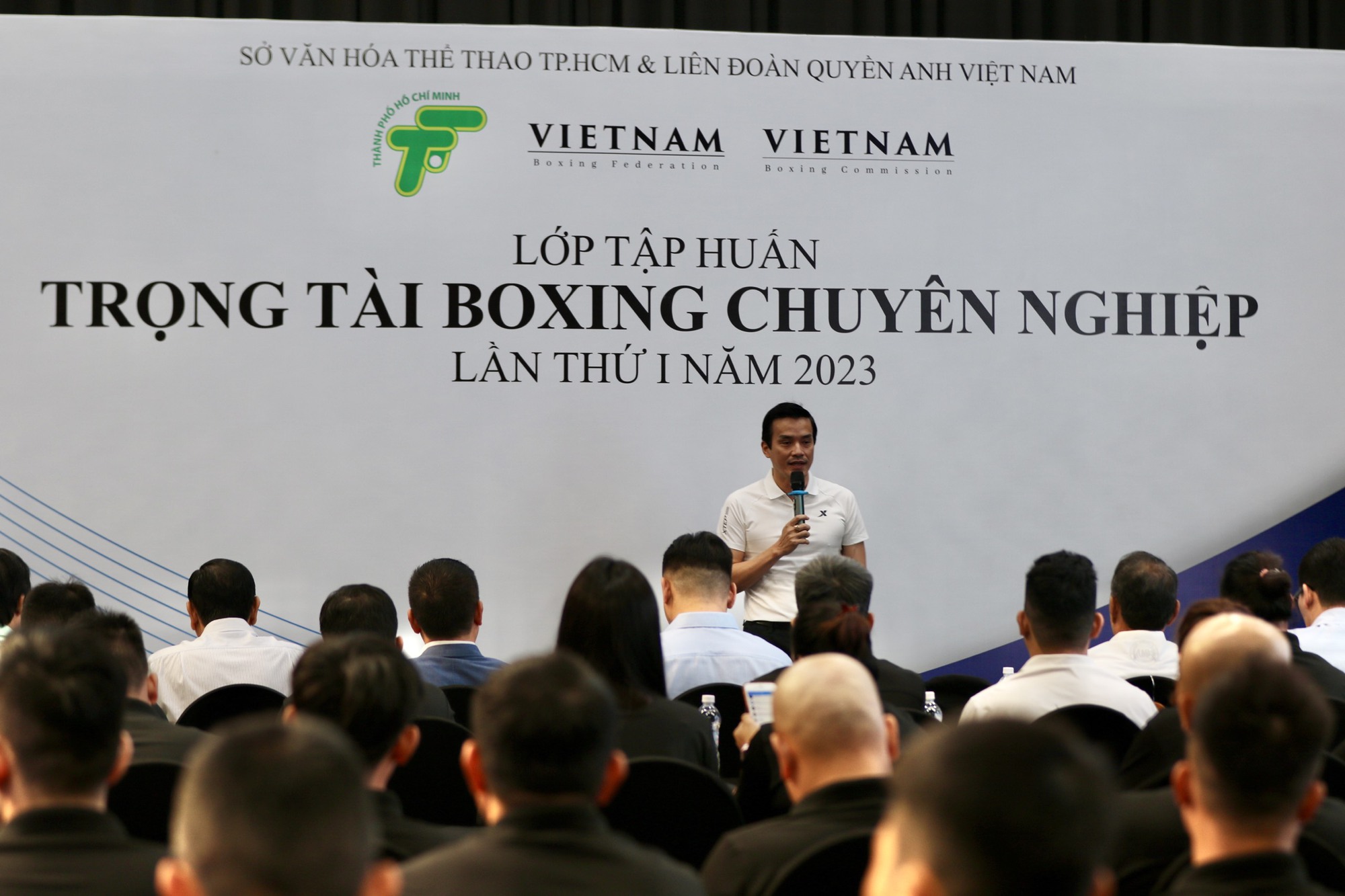 Quyền Anh lần đầu tiên tổ chức tập huấn trọng tài chuyên nghiệp- Ảnh 2.