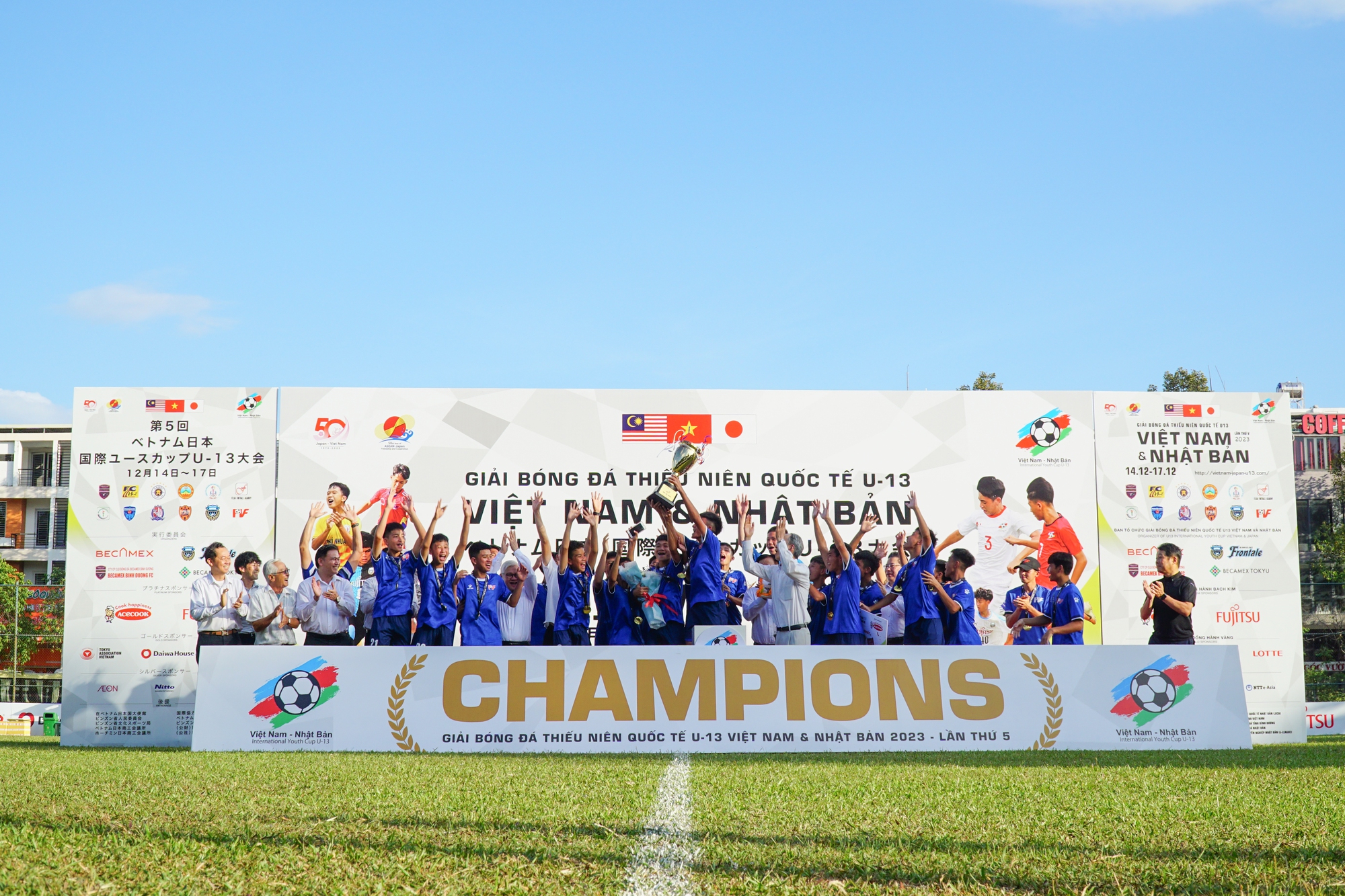 U13 PVF vô địch giải bóng đá quốc tế- Ảnh 1.