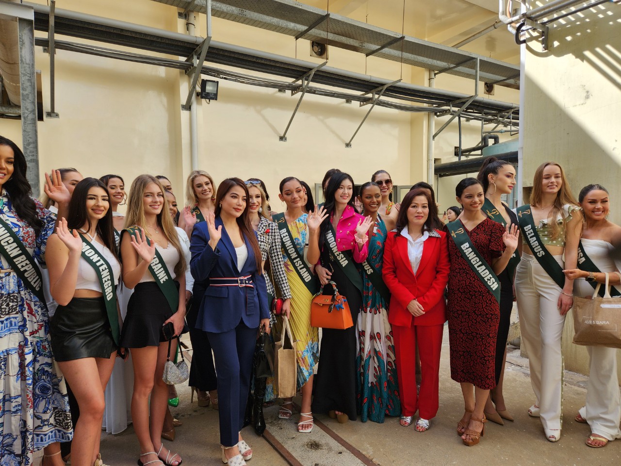 Thí sinh Miss Earth 2023 tham quan VWS- Ảnh 5.