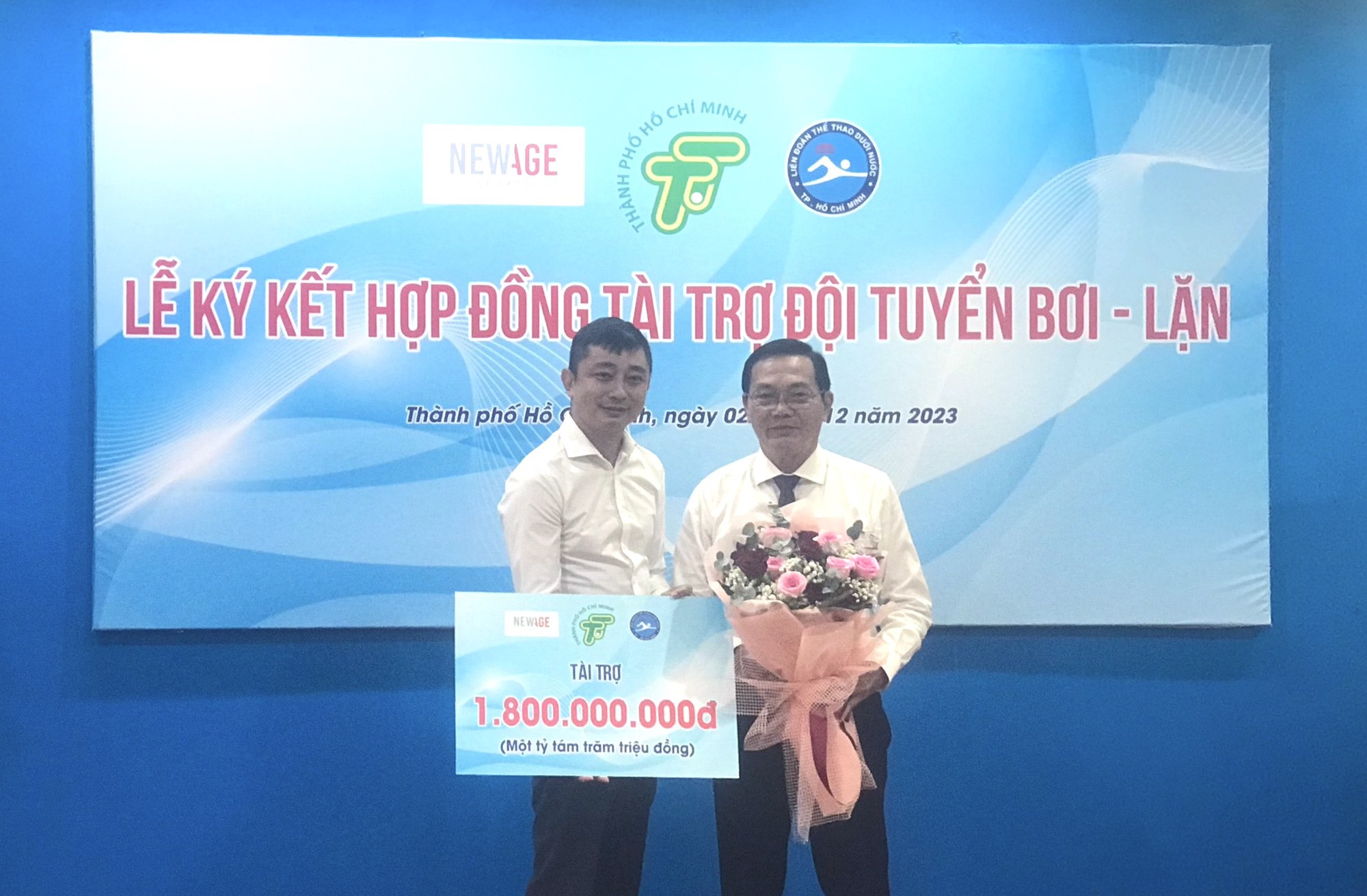New Age Sports tài trợ cho đội tuyển bơi-lặn TP HCM- Ảnh 2.
