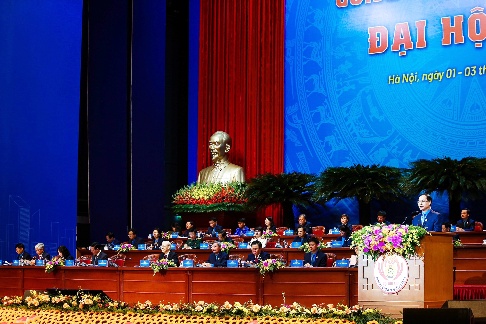 Tổng B&iacute; thư Nguyễn Ph&uacute; Trọng: C&ocirc;ng đo&agrave;n phải ph&aacute;t huy quyền l&agrave;m chủ của người lao động- Ảnh 3.