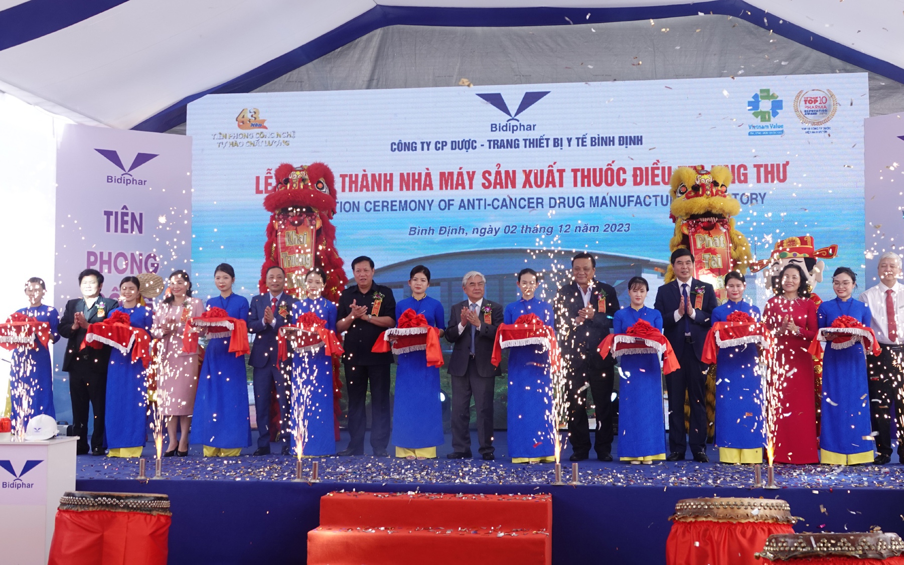 Khánh thành nhà máy sản xuất thuốc điều trị ung thư quy mô lớn nhất nước