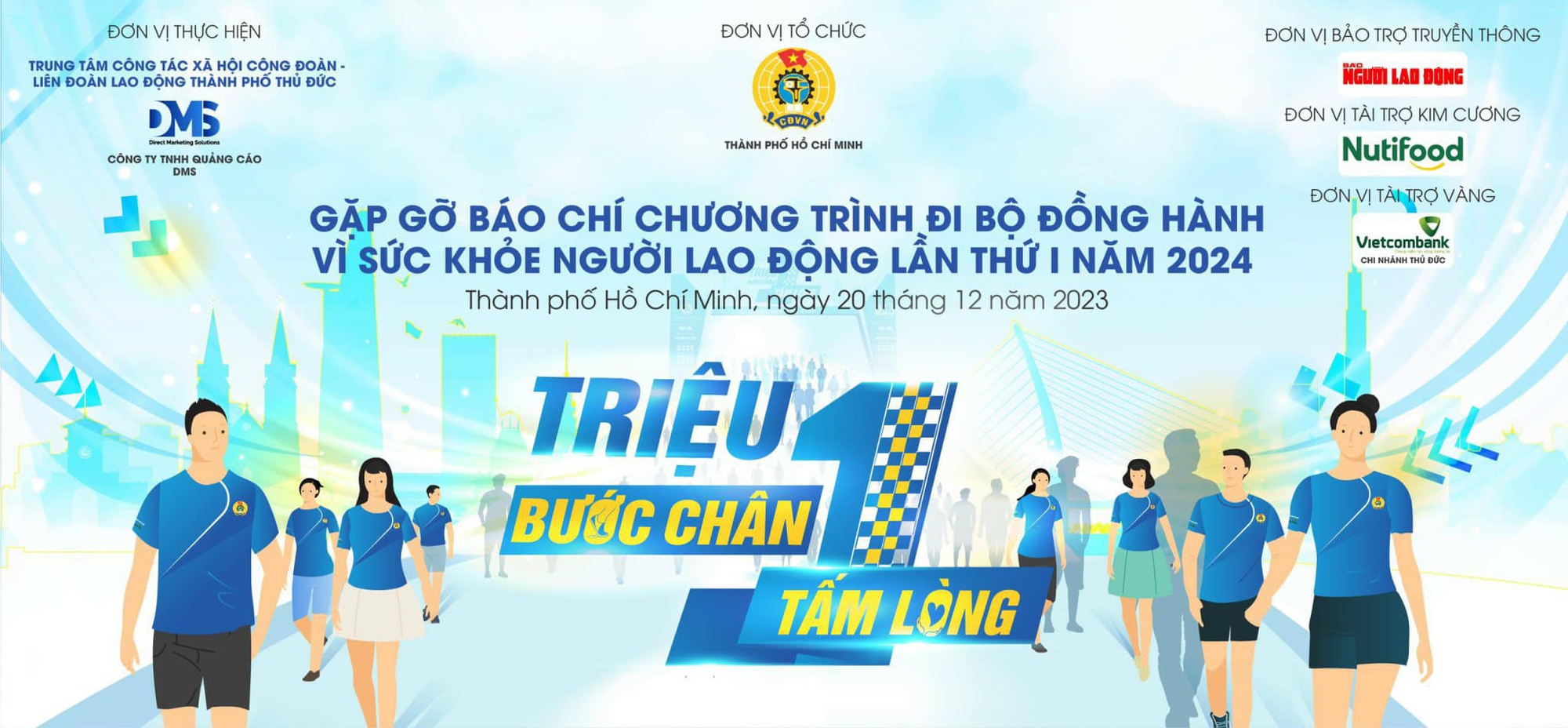 10.000 người đi bộ quyên góp chăm lo Tết cho công nhân khó khăn- Ảnh 2.