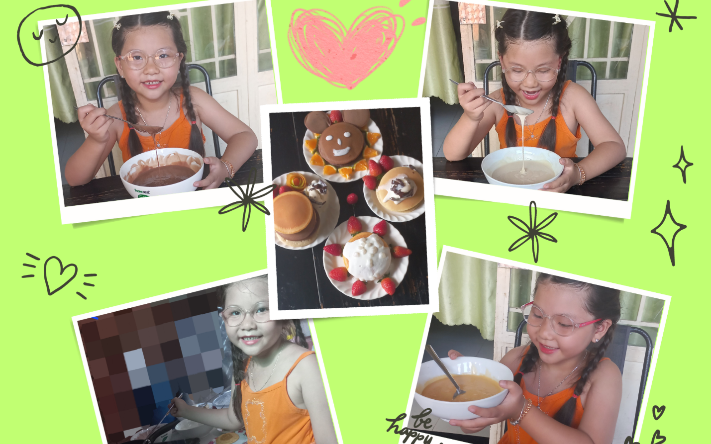 Cùng con vào bếp - gắn kết yêu thương với bột bánh rán pha sẵn Ajinomoto