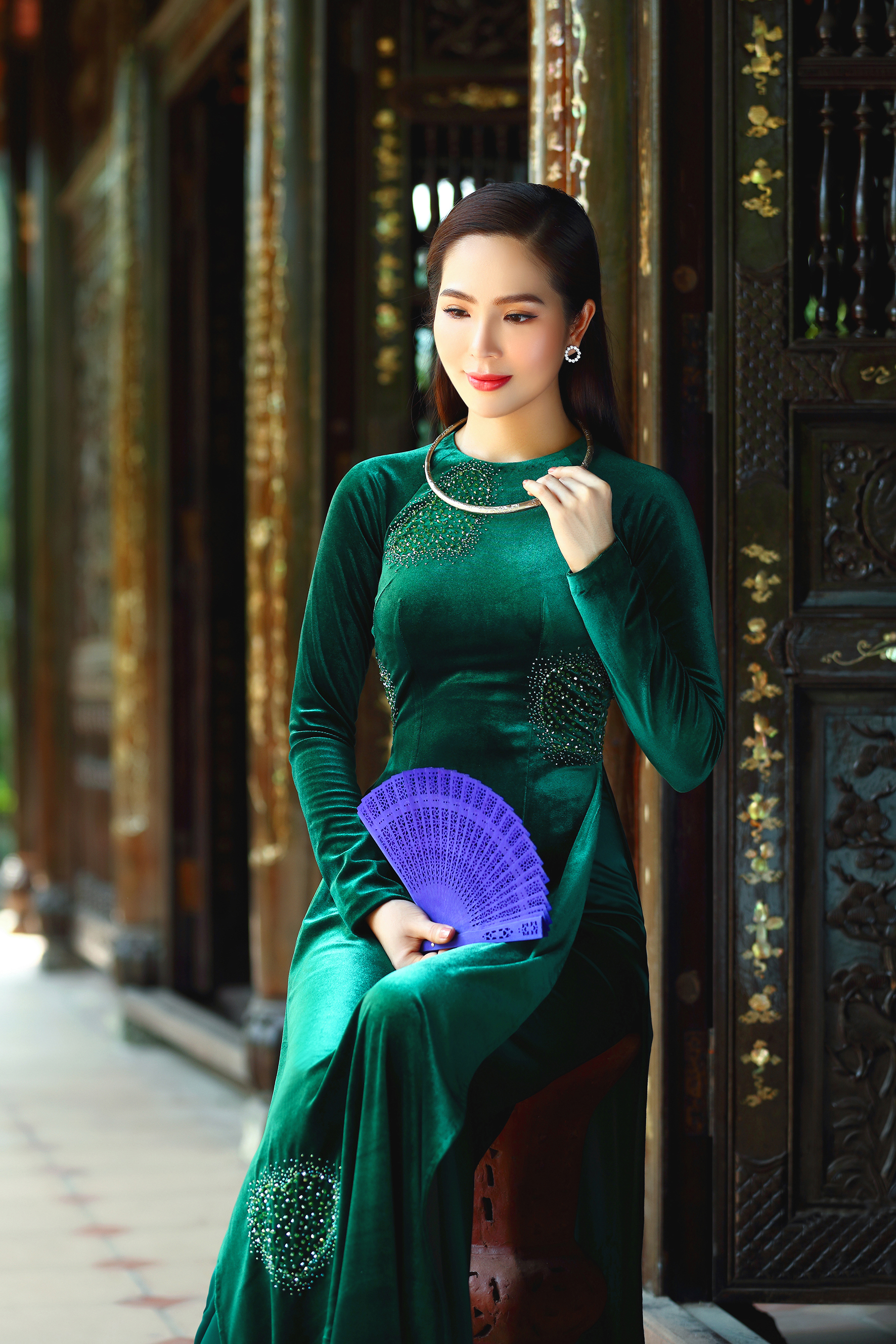 "Hoa hậu bolero" Dương Kim &Aacute;nh khoe sắc dịp Gi&aacute;ng sinh- Ảnh 8.
