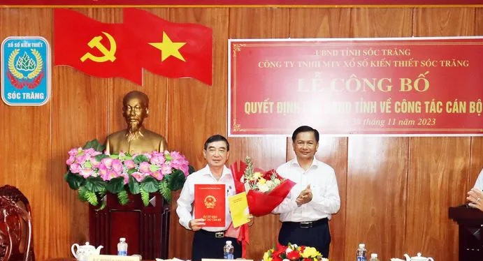 Xổ số kiến thiết S&oacute;c Trăng c&oacute; t&acirc;n chủ tịch c&ocirc;ng ty- Ảnh 2.