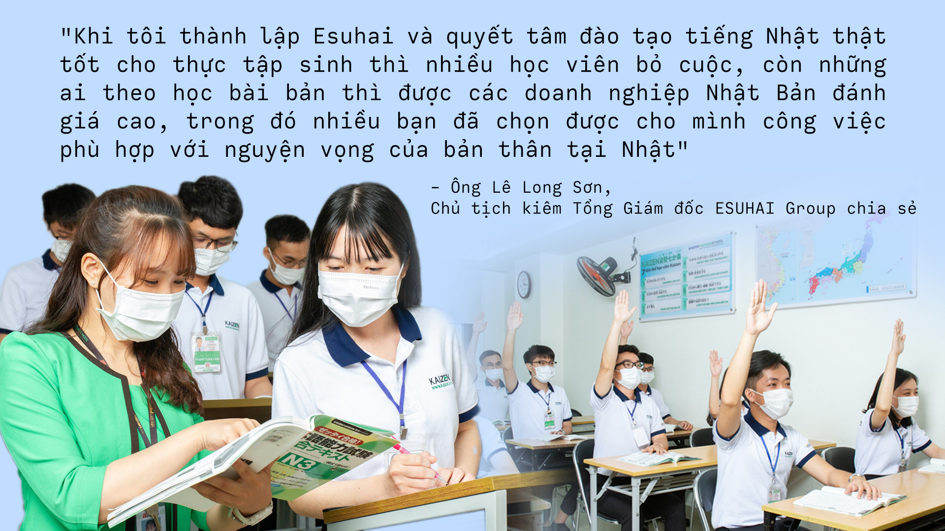 Lớp học tiếng Nhật ở Esuhai
