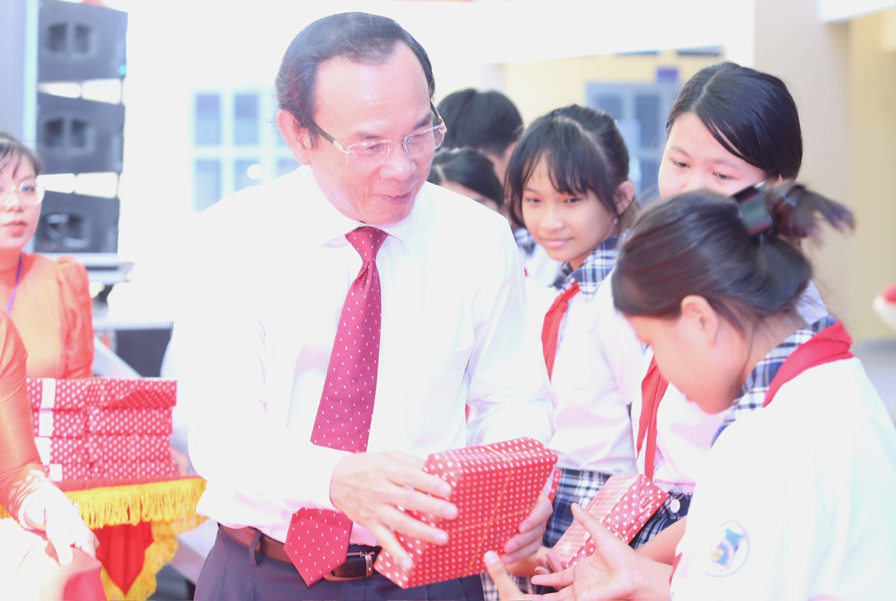 T&acirc;y Ninh: Kh&aacute;nh th&agrave;nh Trường THCS mang t&ecirc;n nữ anh h&ugrave;ng- Ảnh 2.