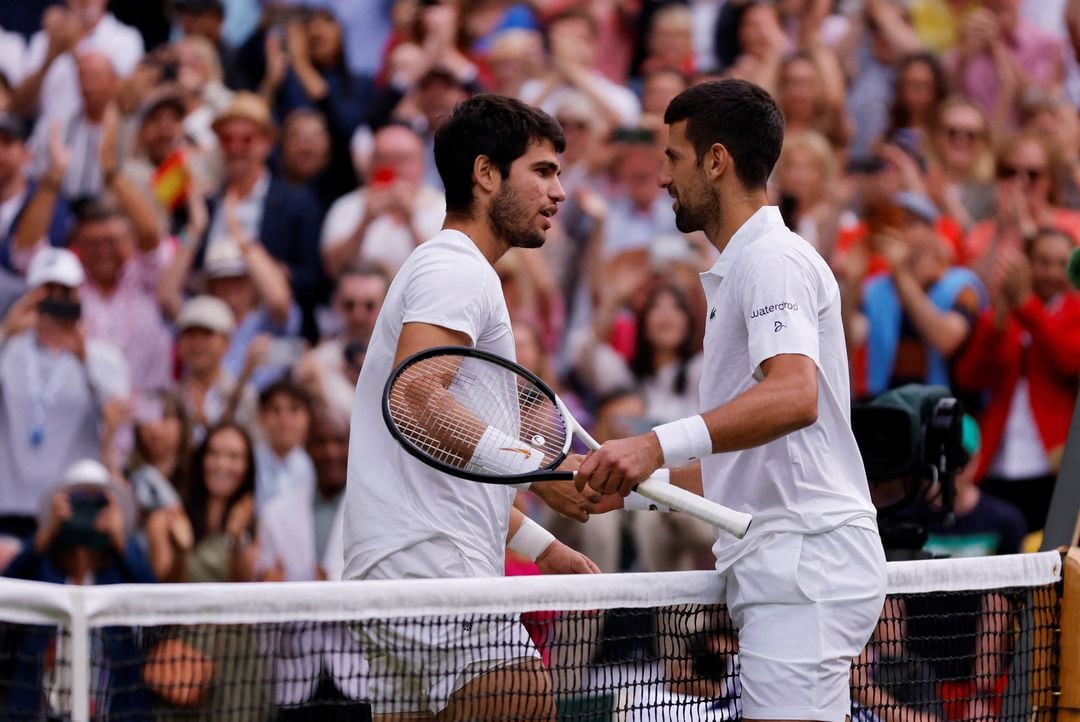 Alcaraz vượt mặt Djokovic về số điểm ATP và tiền thưởng năm 2023- Ảnh 1.