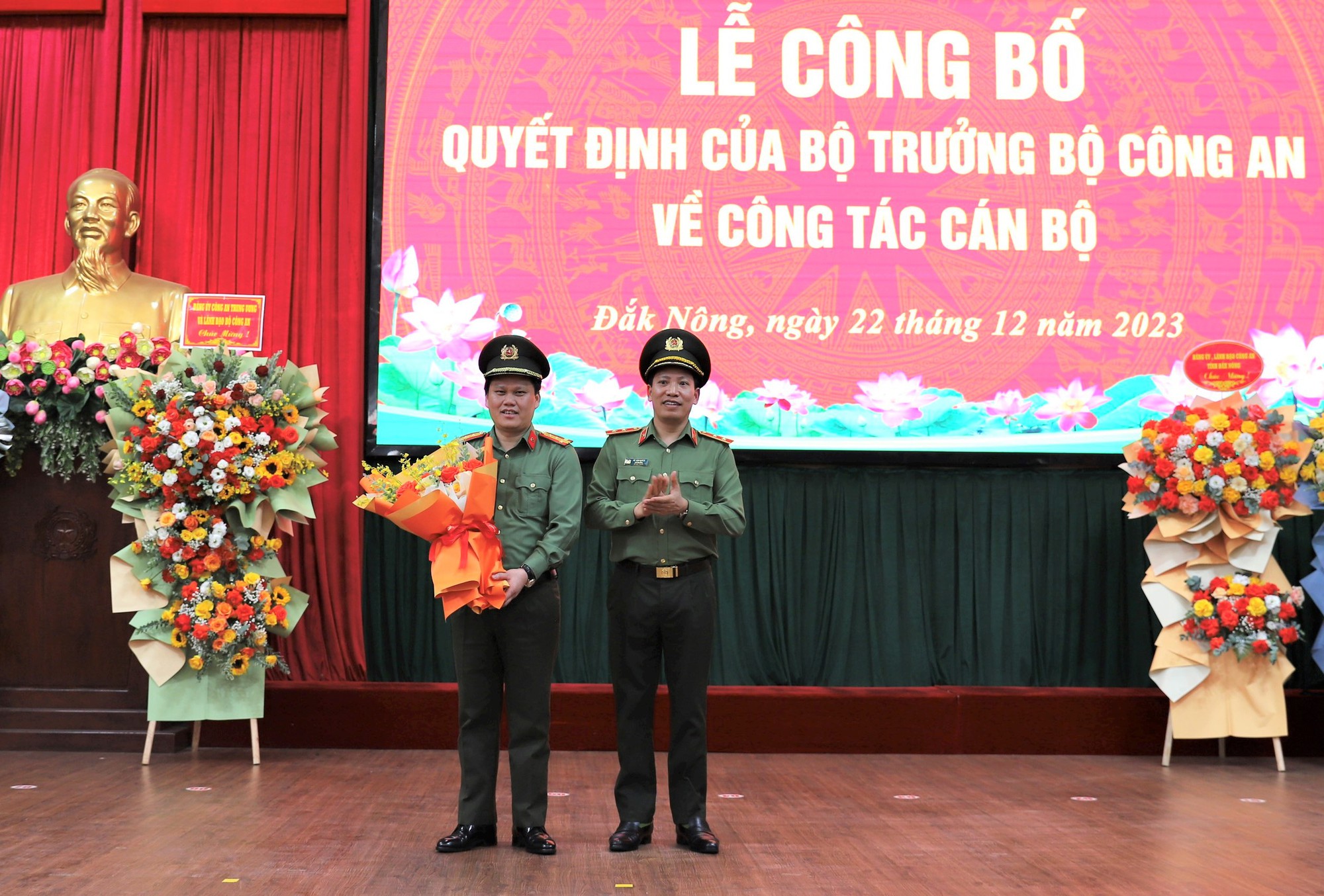 Đắk N&ocirc;ng c&oacute; t&acirc;n Gi&aacute;m đốc C&ocirc;ng an tỉnh- Ảnh 2.