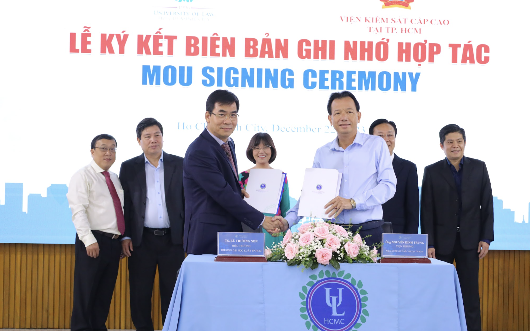 Trường ĐH Luật TP HCM ký hợp tác với 30 cơ quan, doanh nghiệp