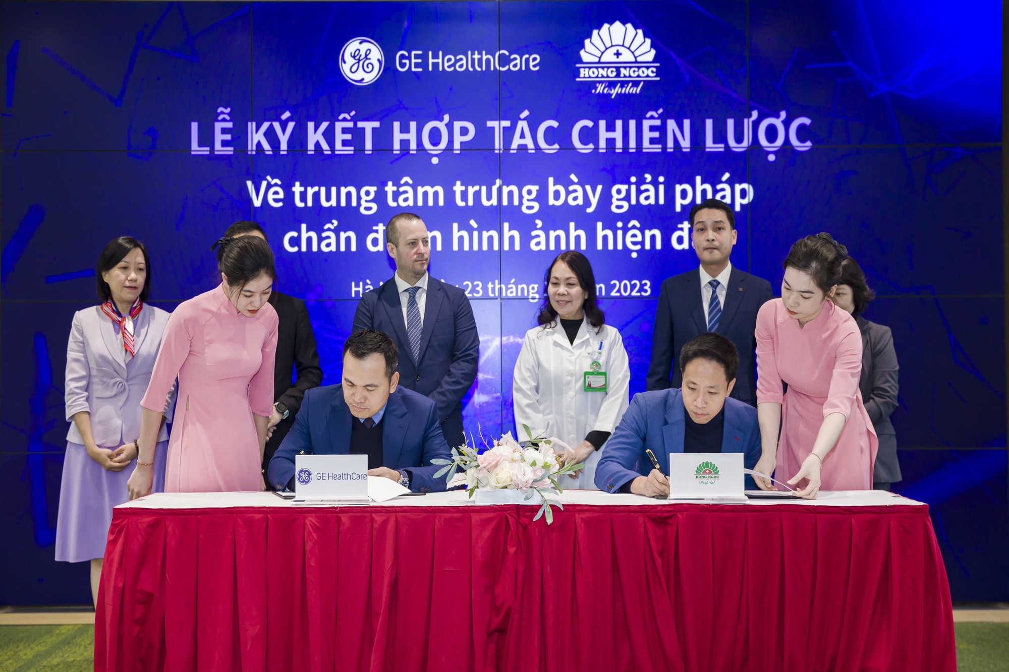 GE Healthcare ký kết hợp tác chiến lược về chẩn đoán hình ảnh- Ảnh 1.