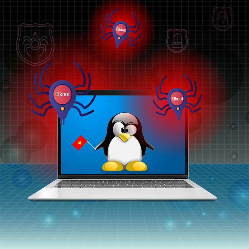 Cảnh b&aacute;o xuất hiện nhiều biến thể virus Elknot nhắm m&aacute;y chủ Linux Việt Nam- Ảnh 1.
