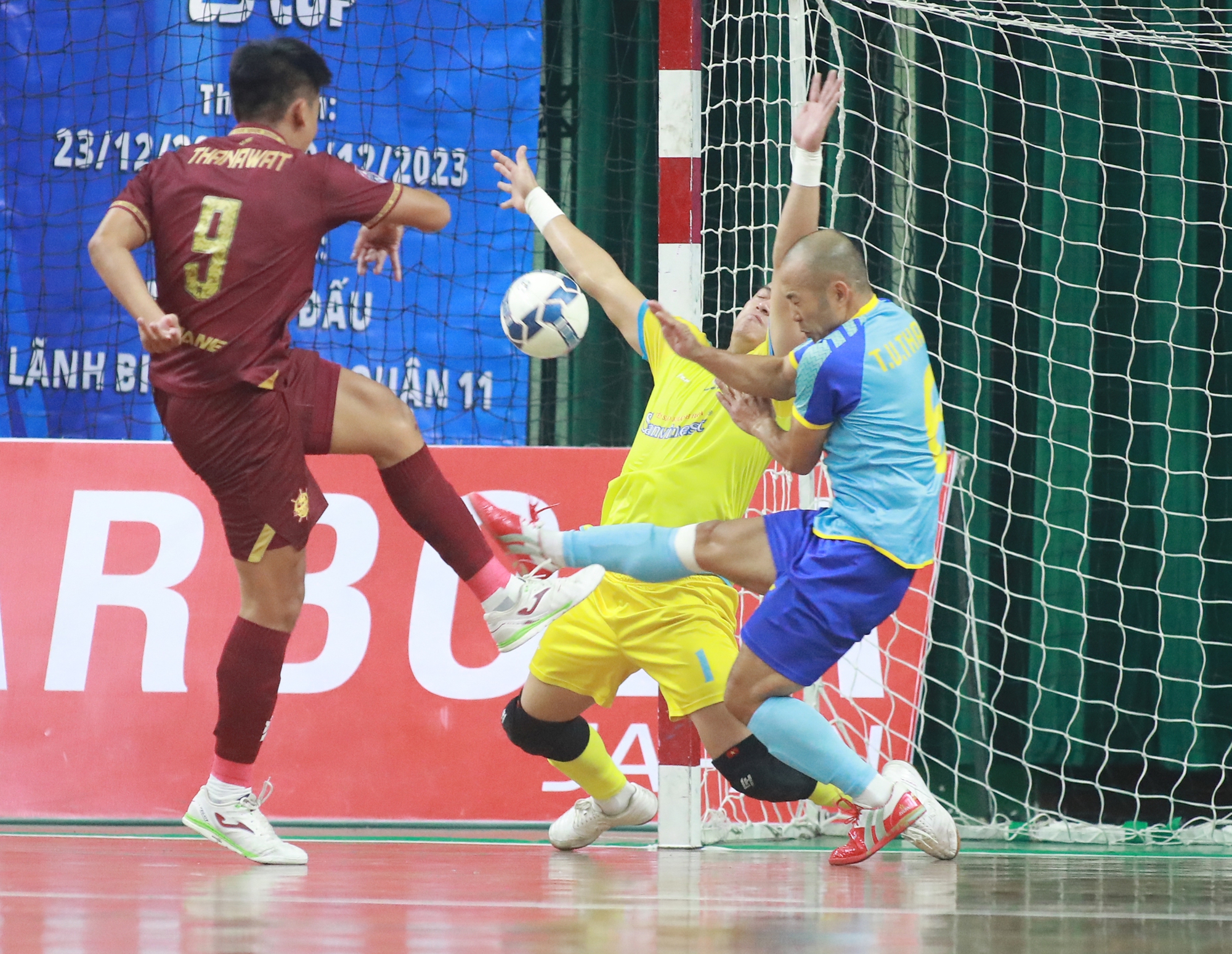 Hai đội futsal Việt Nam đấu Malaysia, Thái Lan ở bán kết- Ảnh 1.