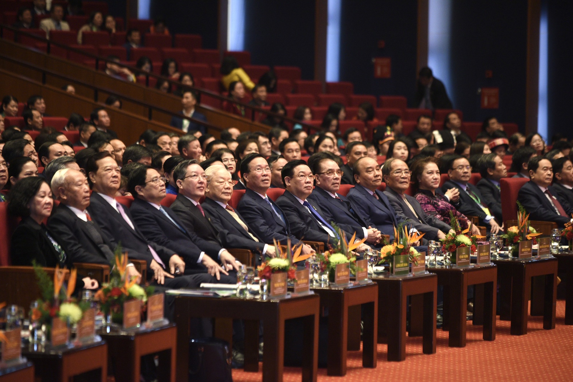 Tổng B&iacute; thư Nguyễn Ph&uacute; Trọng v&agrave; nhiều l&atilde;nh đạo Đảng, Nh&agrave; nước tham dự Đại hội đại biểu to&agrave;n quốc Hội N&ocirc;ng d&acirc;n Việt Nam