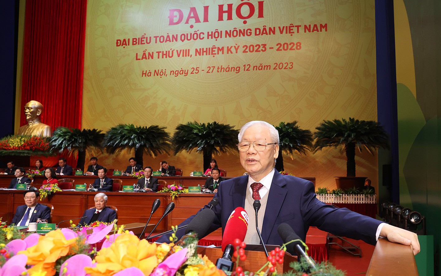 Tổng Bí thư: Nâng cao trình độ, đời sống vật chất, tinh thần của nông dân