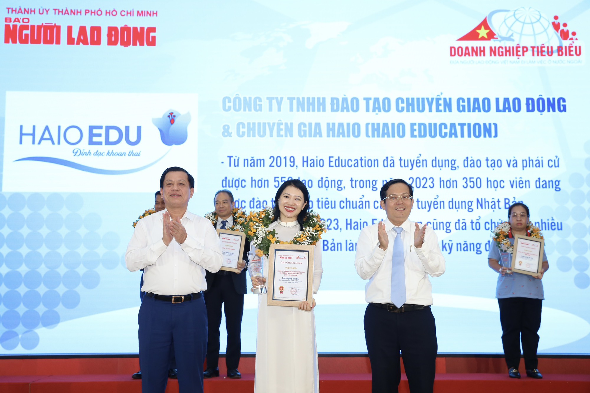 Vinh danh 12 "Doanh nghiệp xuất khẩu lao động tiêu biểu" năm 2023- Ảnh 2.