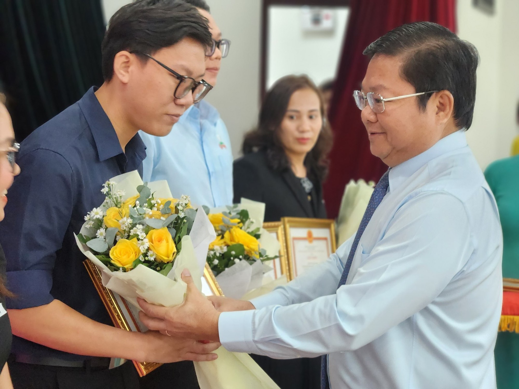 Tuy&ecirc;n dương 47 lao động giỏi tốt nghiệp c&aacute;c cơ sở gi&aacute;o dục nghề nghiệp
- Ảnh 1.
