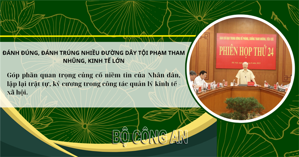 10 dấu ấn nổi bật của lực lượng Công an Nhân dân năm 2023- Ảnh 5.