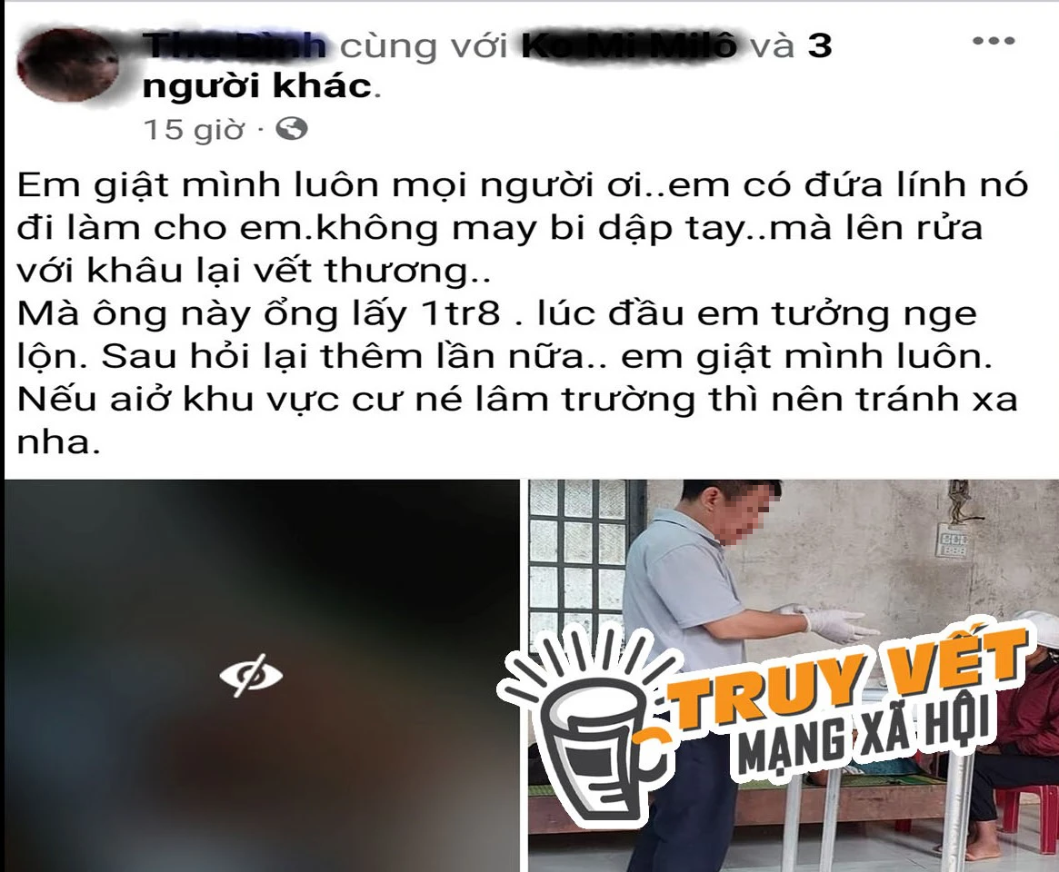 Nh&acirc;n vi&ecirc;n y tế từng x&eacute; &aacute;o blouse bị "tố" thu tiền điều trị qu&aacute; cao- Ảnh 1.