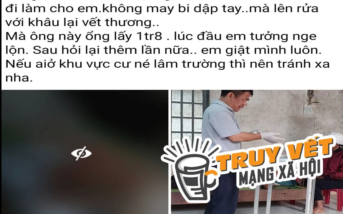 Nhân viên y tế từng xé áo blouse bị "tố" thu tiền điều trị quá cao