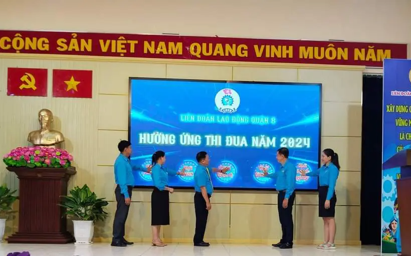Chăm lo đoàn viên khó khăn, thúc đẩy phong trào thi đua lao động
