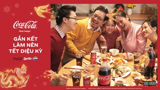 “Gắn Kết Làm Nên Tết Diệu Kỳ" cùng Coca-Cola trong chiến dịch Tết 2024- Ảnh 3.