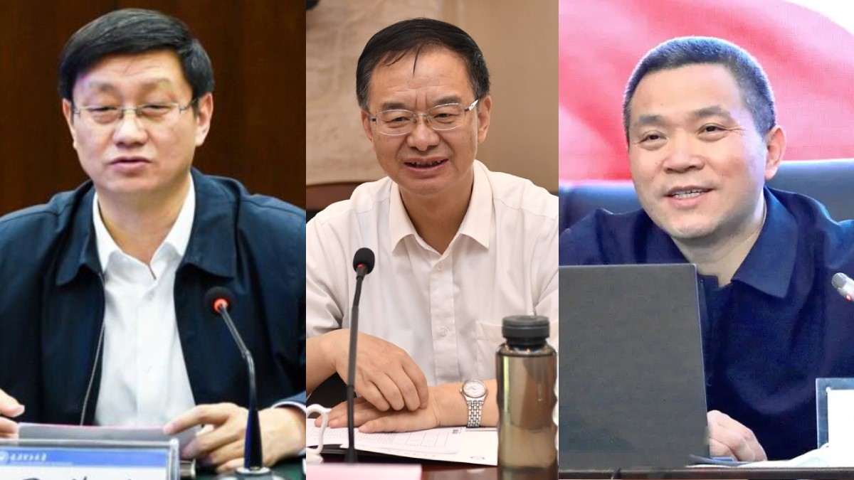 Từ trái qua: Ngô Yến Sanh, Lưu Thạch Toàn, Vương Trường Thanh. Ảnh: stheadline.com