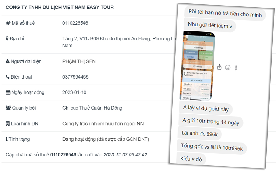 Mạo danh doanh nghiệp, c&aacute; nh&acirc;n để dụ đầu tư- Ảnh 1.