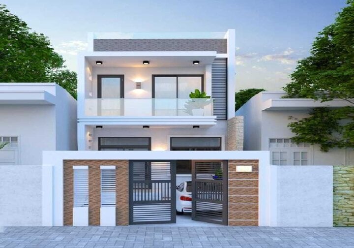 Cùng ngắm những mẫu thiết kế nhà 1 trệt 1 lầu được ưa chuộng- Ảnh 9. Cùng ngắm những mẫu thiết kế nhà 1 trệt 1 lầu được ưa chuộng- Ảnh 9.