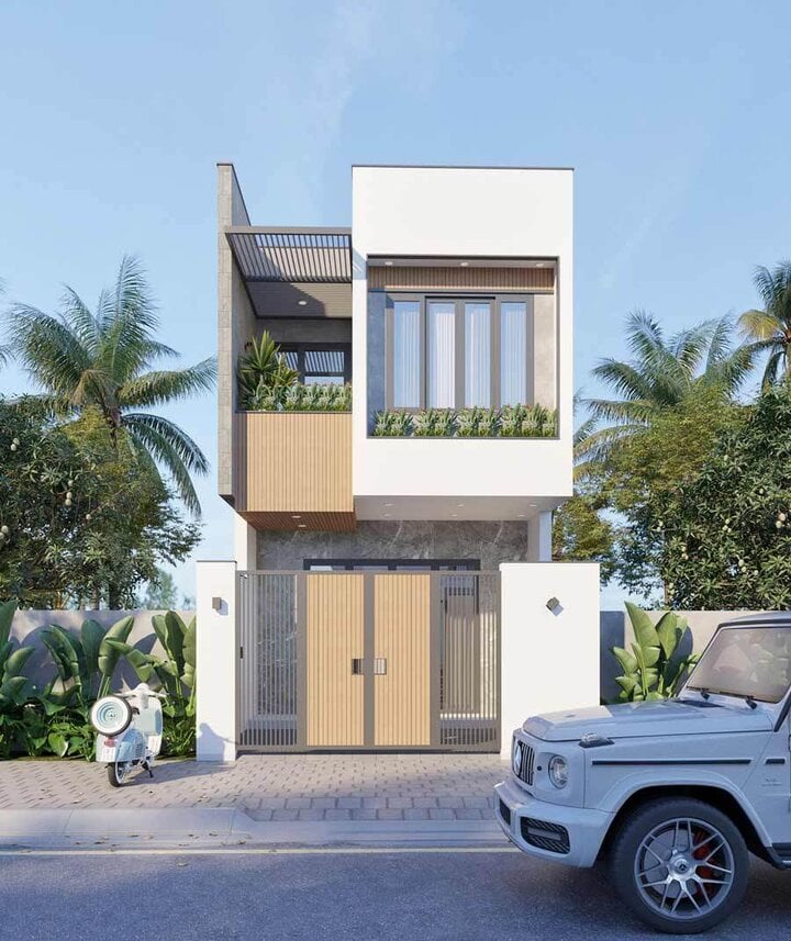 Cùng ngắm những mẫu thiết kế nhà 1 trệt 1 lầu được ưa chuộng- Ảnh 3. Cùng ngắm những mẫu thiết kế nhà 1 trệt 1 lầu được ưa chuộng- Ảnh 3.