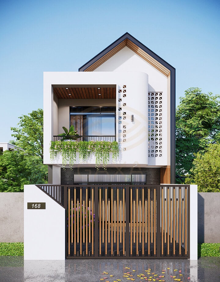 Cùng ngắm những mẫu thiết kế nhà 1 trệt 1 lầu được ưa chuộng- Ảnh 8. Cùng ngắm những mẫu thiết kế nhà 1 trệt 1 lầu được ưa chuộng- Ảnh 8.