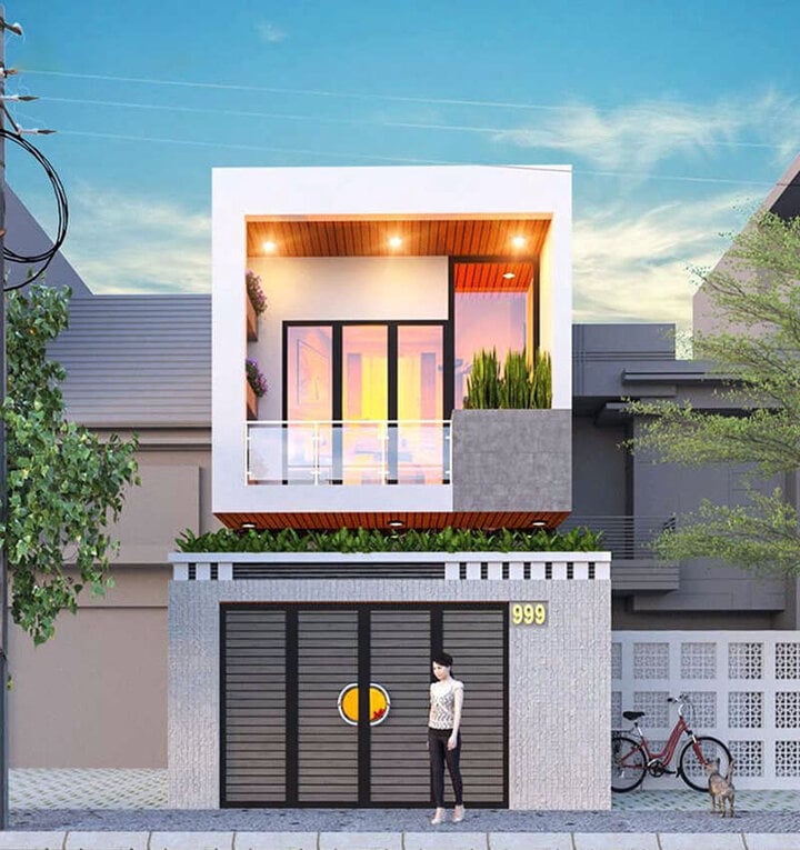 Cùng ngắm những mẫu thiết kế nhà 1 trệt 1 lầu được ưa chuộng- Ảnh 2. Cùng ngắm những mẫu thiết kế nhà 1 trệt 1 lầu được ưa chuộng- Ảnh 2.
