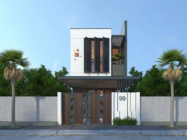 Cùng ngắm những mẫu thiết kế nhà 1 trệt 1 lầu được ưa chuộng- Ảnh 13. Cùng ngắm những mẫu thiết kế nhà 1 trệt 1 lầu được ưa chuộng- Ảnh 13.