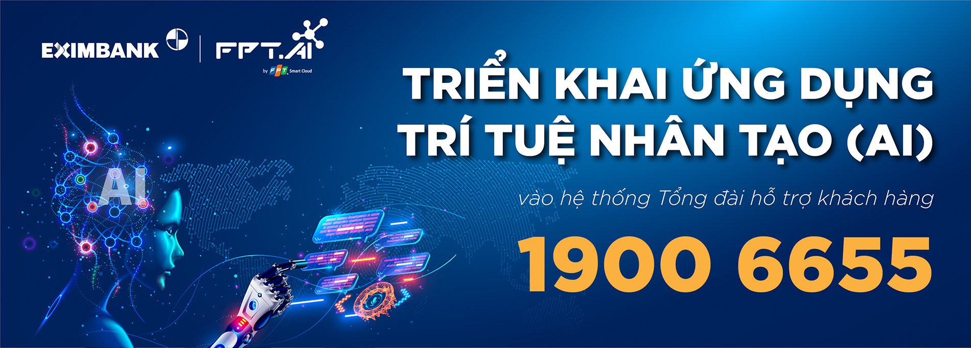 EXIMBANK hợp t&aacute;c c&ocirc;ng nghệ c&ugrave;ng FPT SMART CLOUD ứng dụng AI v&agrave;o hệ thống tổng đ&agrave;i- Ảnh 1.