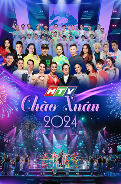 Chương tr&igrave;nh nghệ thuật &ldquo;HTV Ch&agrave;o Xu&acirc;n 2024&rdquo; Ảnh: HTV
